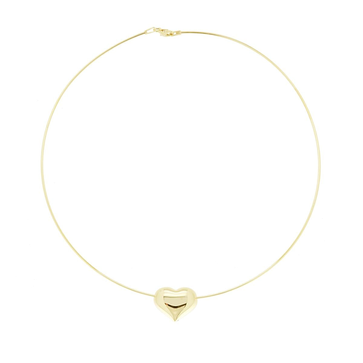 CHUNKY HEART COLLIER