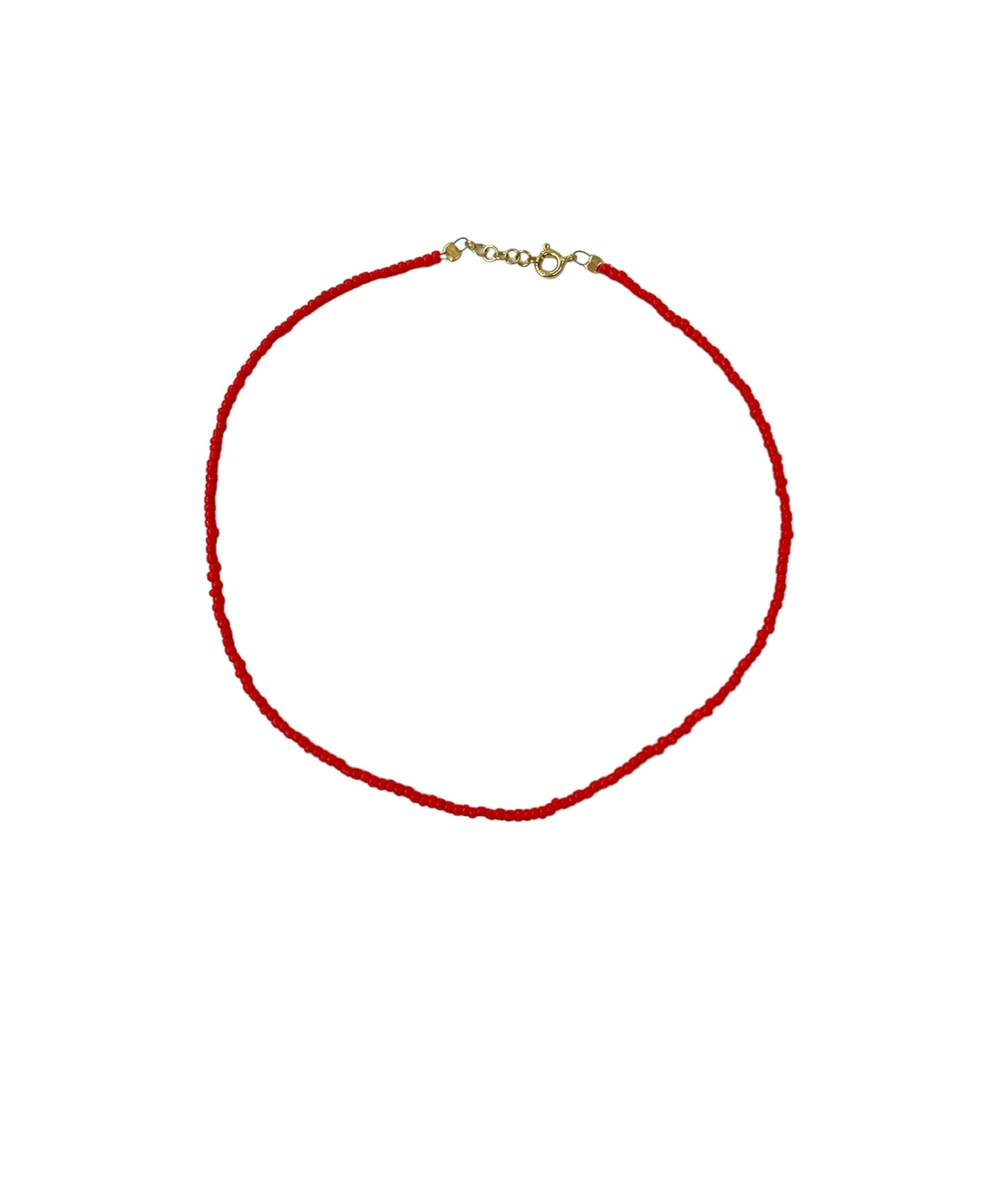 REDDIE BEADED NECKLACE ORO/ARGENTO