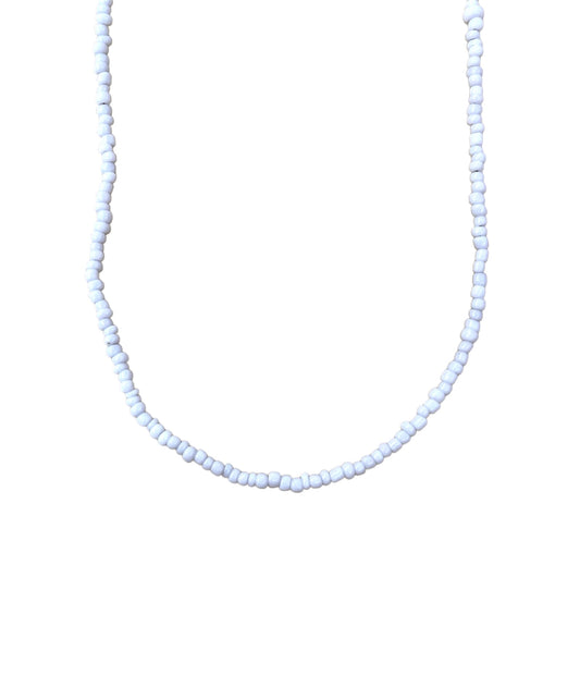 WHITEY BEADED NECKLACE ORO/ARGENTO