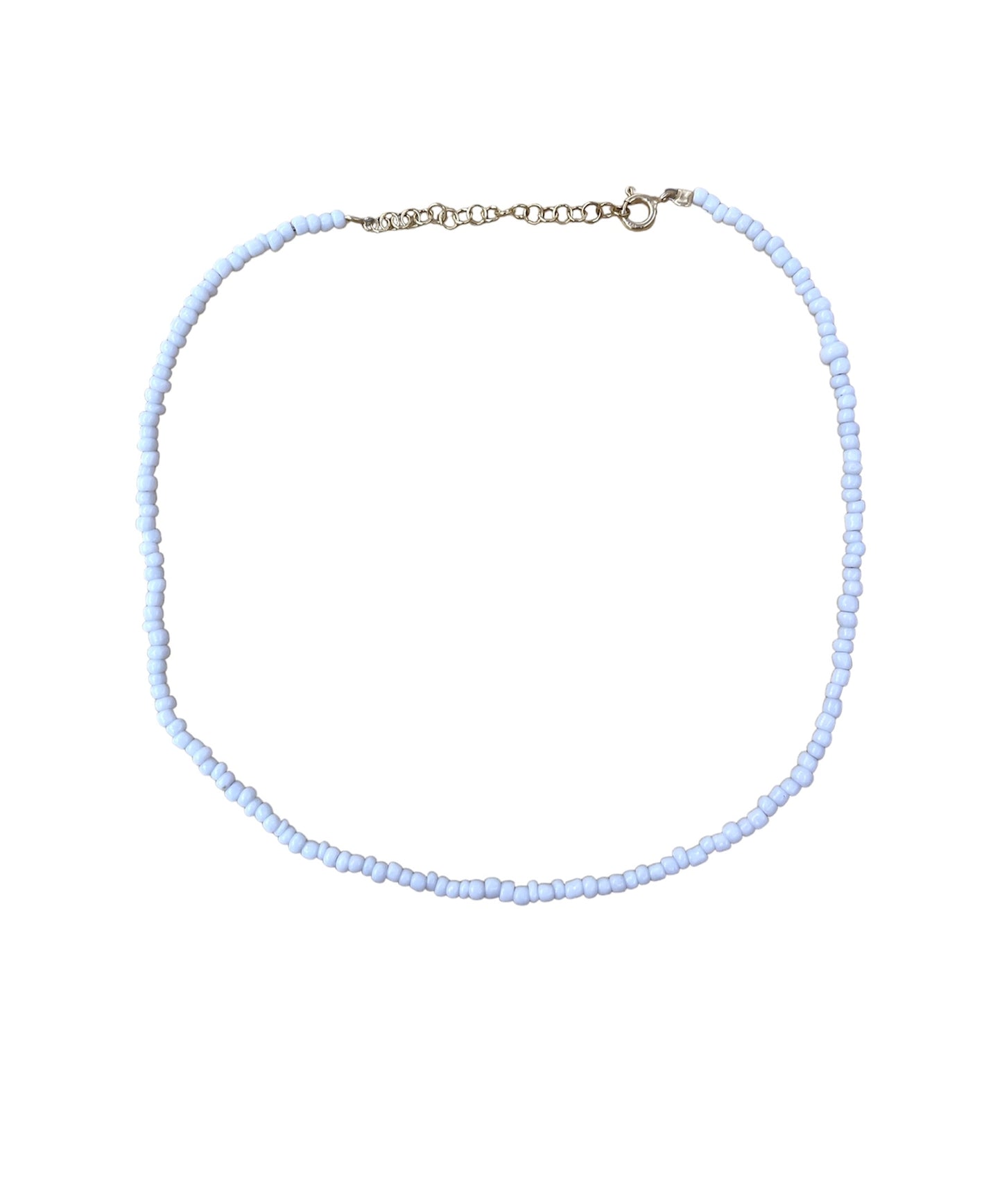 WHITEY BEADED NECKLACE ORO/ARGENTO