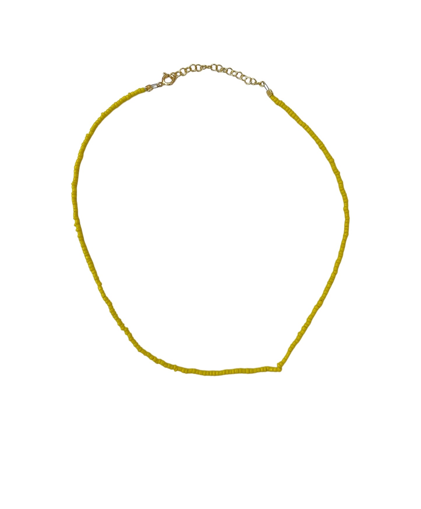 LEMON BEADED NECKLACE ORO/ARGENTO