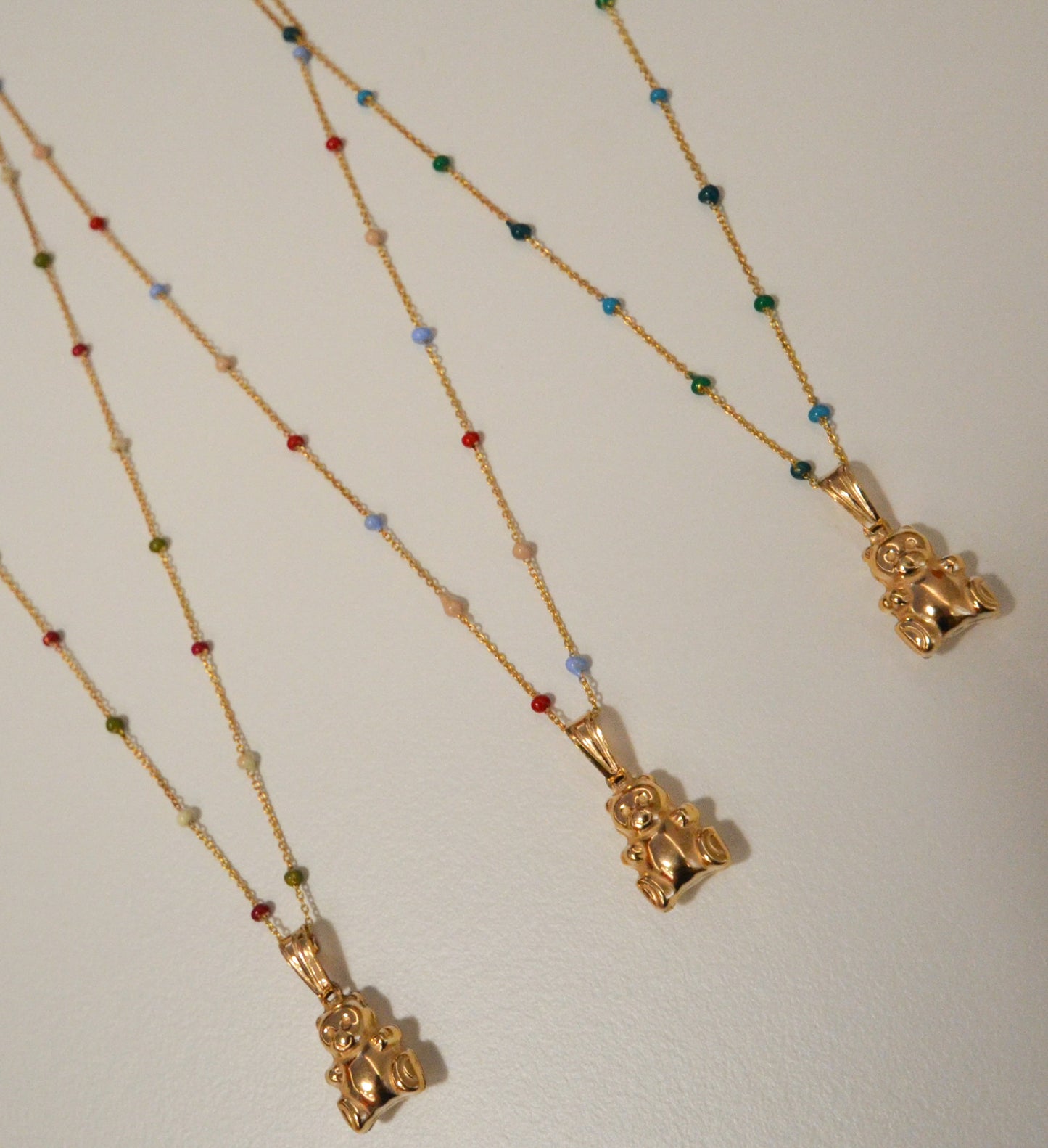 DOTTIE + TEDDY NECKLACE