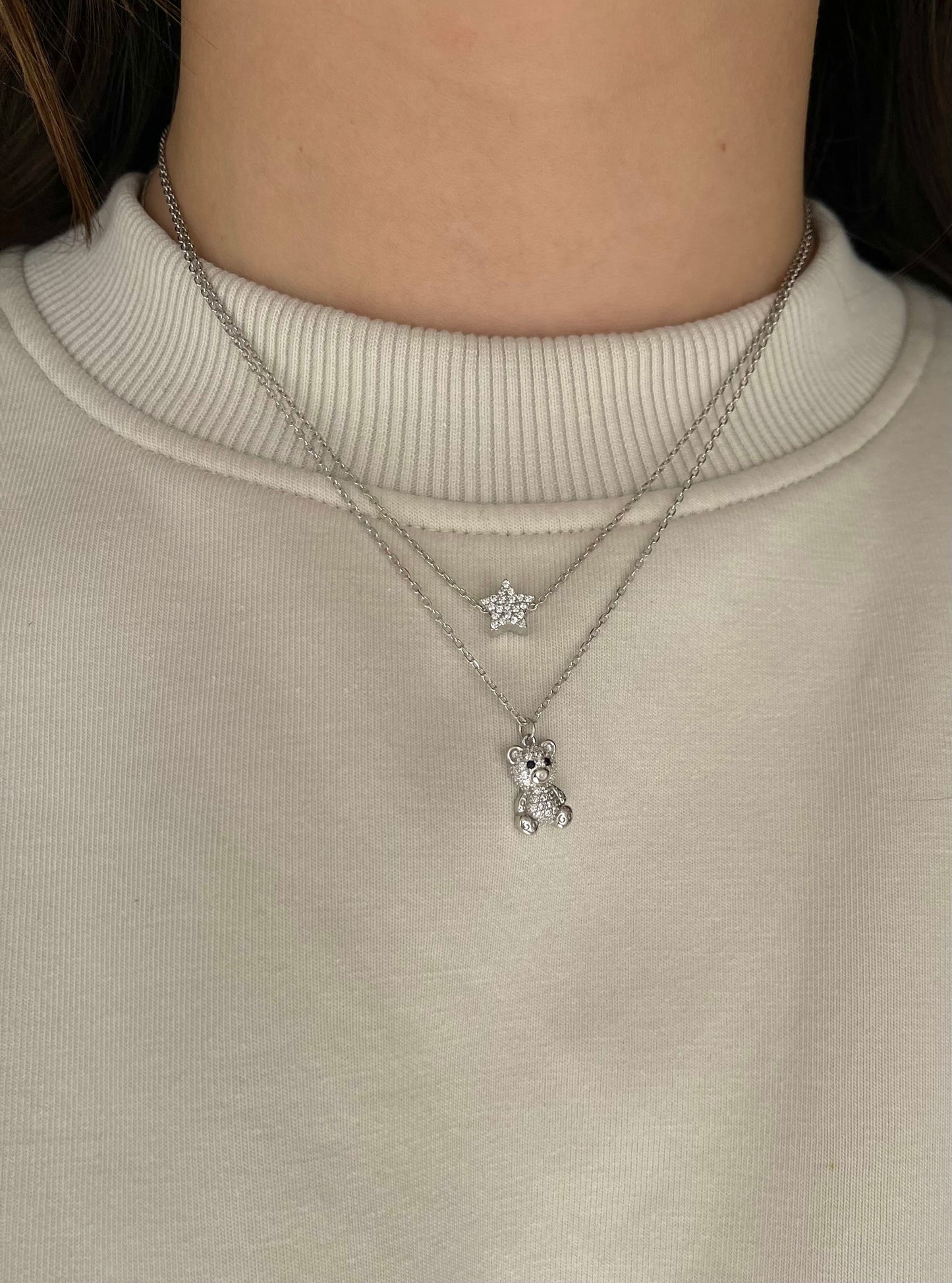 TEDDY BEAR NECKLACE