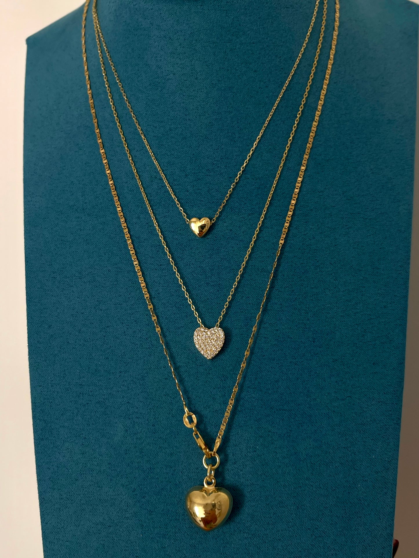 LITTLE HEART NECKLACE ORO/ARGENTO