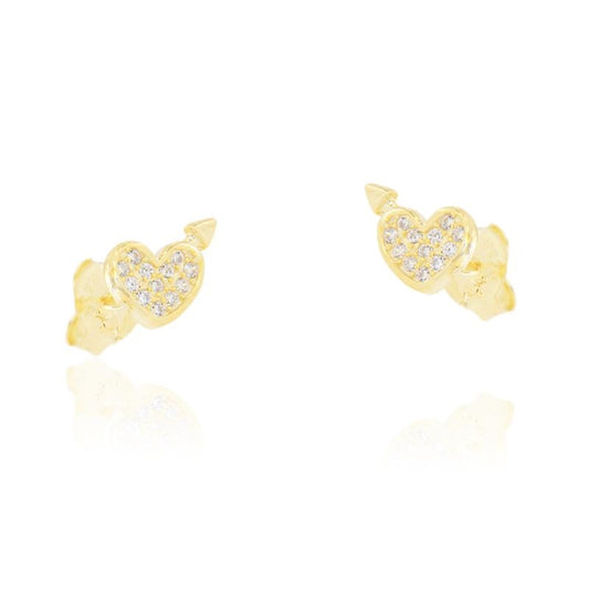 CUPID EARRINGS ORO/ARGENTO