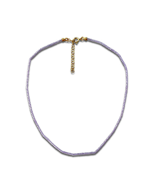 LILAC EASY BEADS NECKLACE