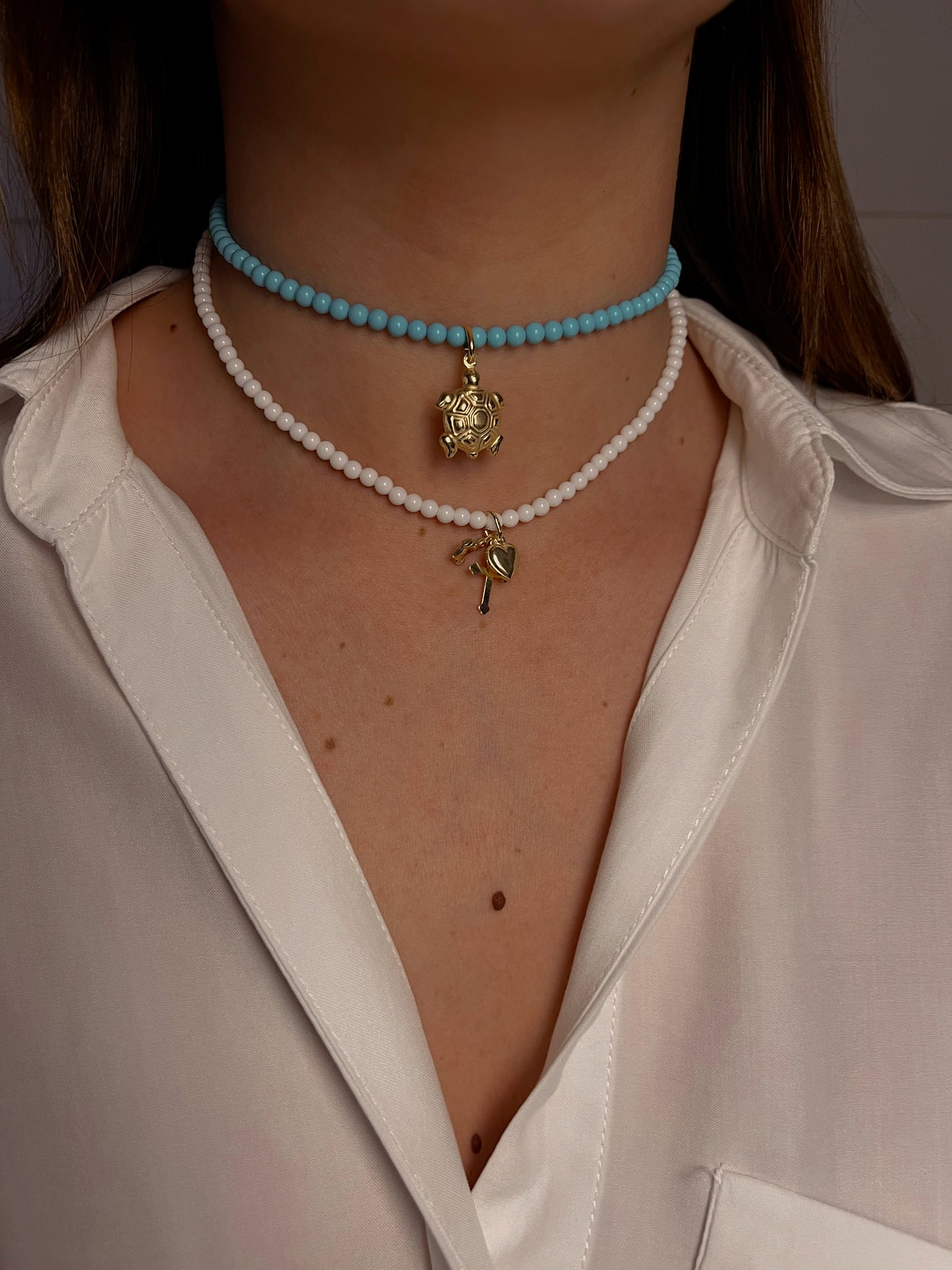 TURQUOISE COLLIER