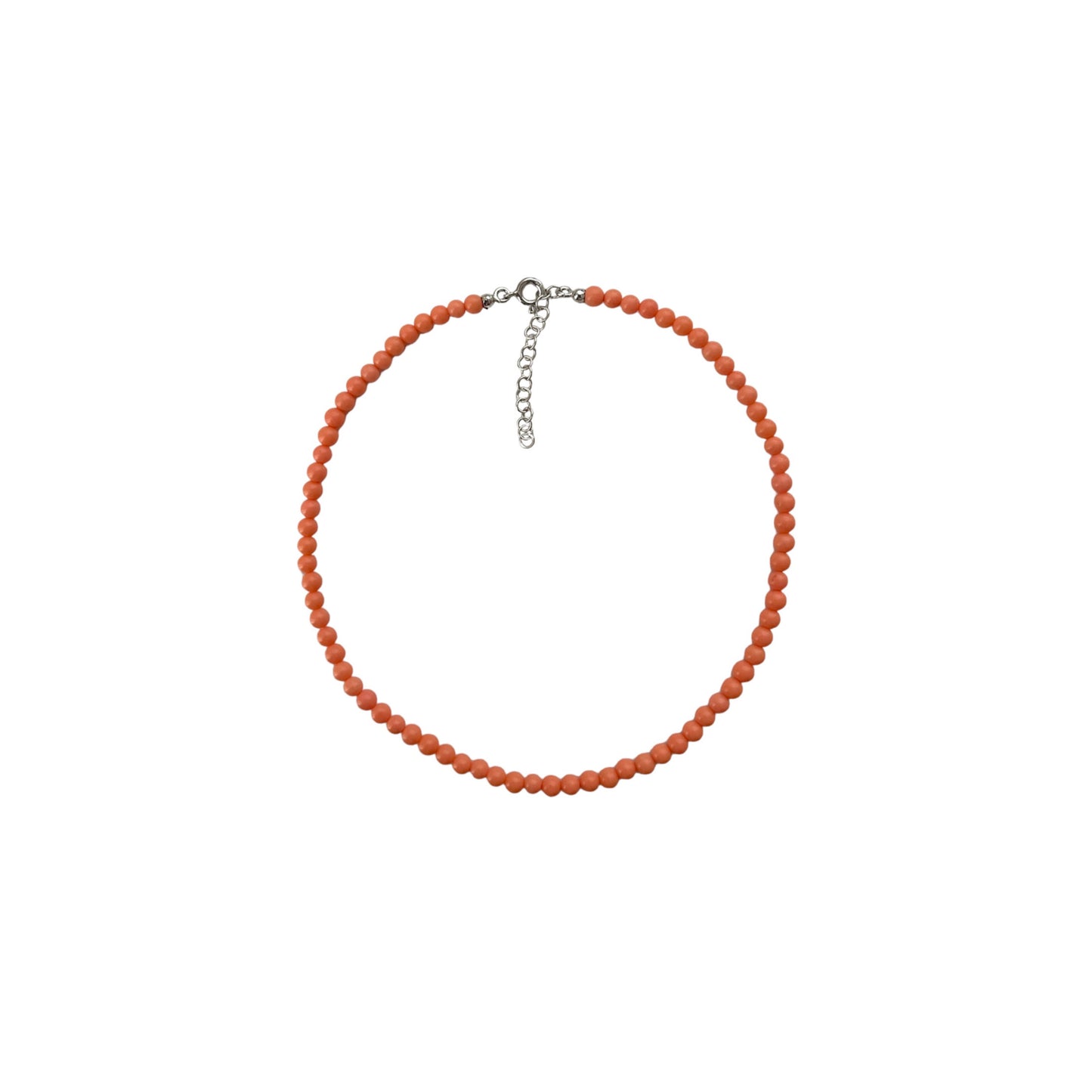 PEACHY CORAL COLLIER ORO/ARGENTO