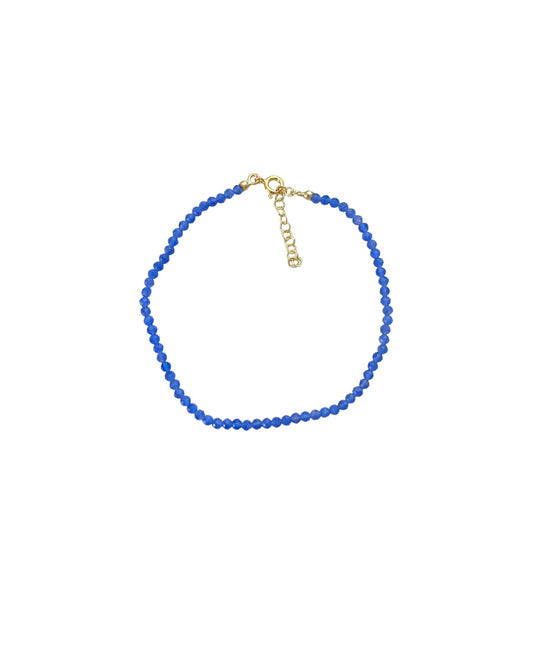 SWAROVSKI BLUE ANKLET