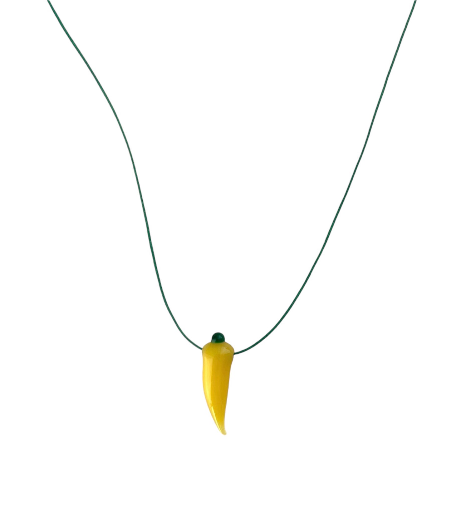 YELLOW CHILLI NECKLACE