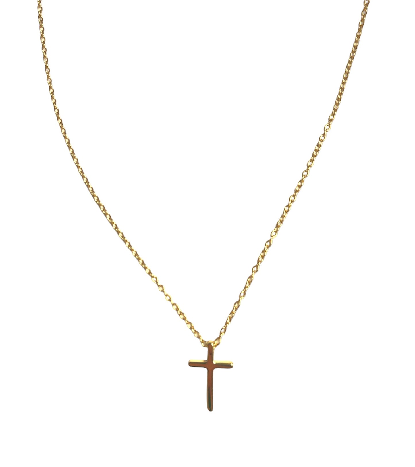 FINE CROSS NECKLACE