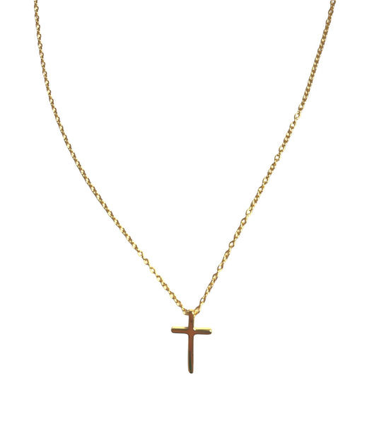 FINE CROSS NECKLACE