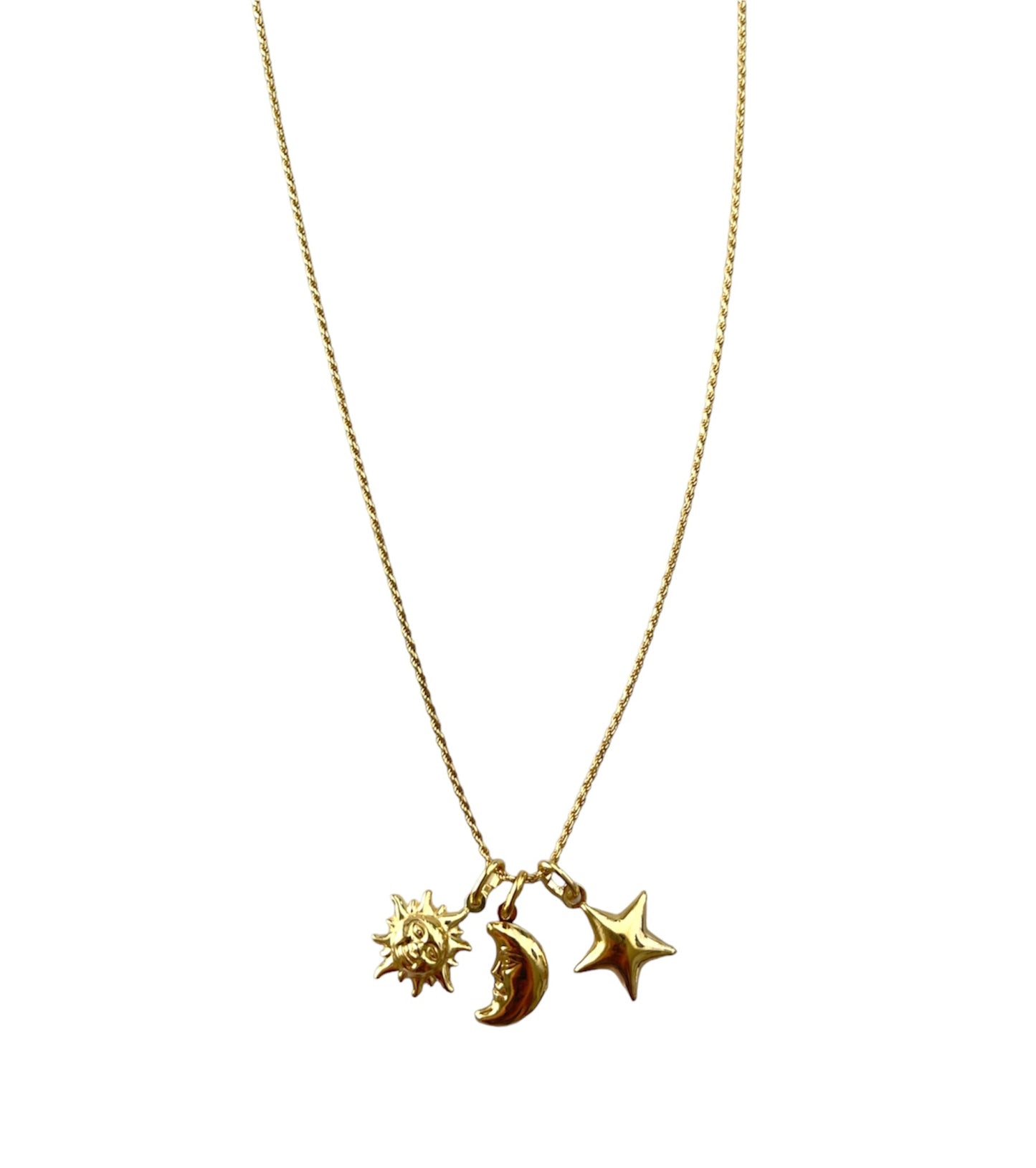 MOON & STARS NECKLACE