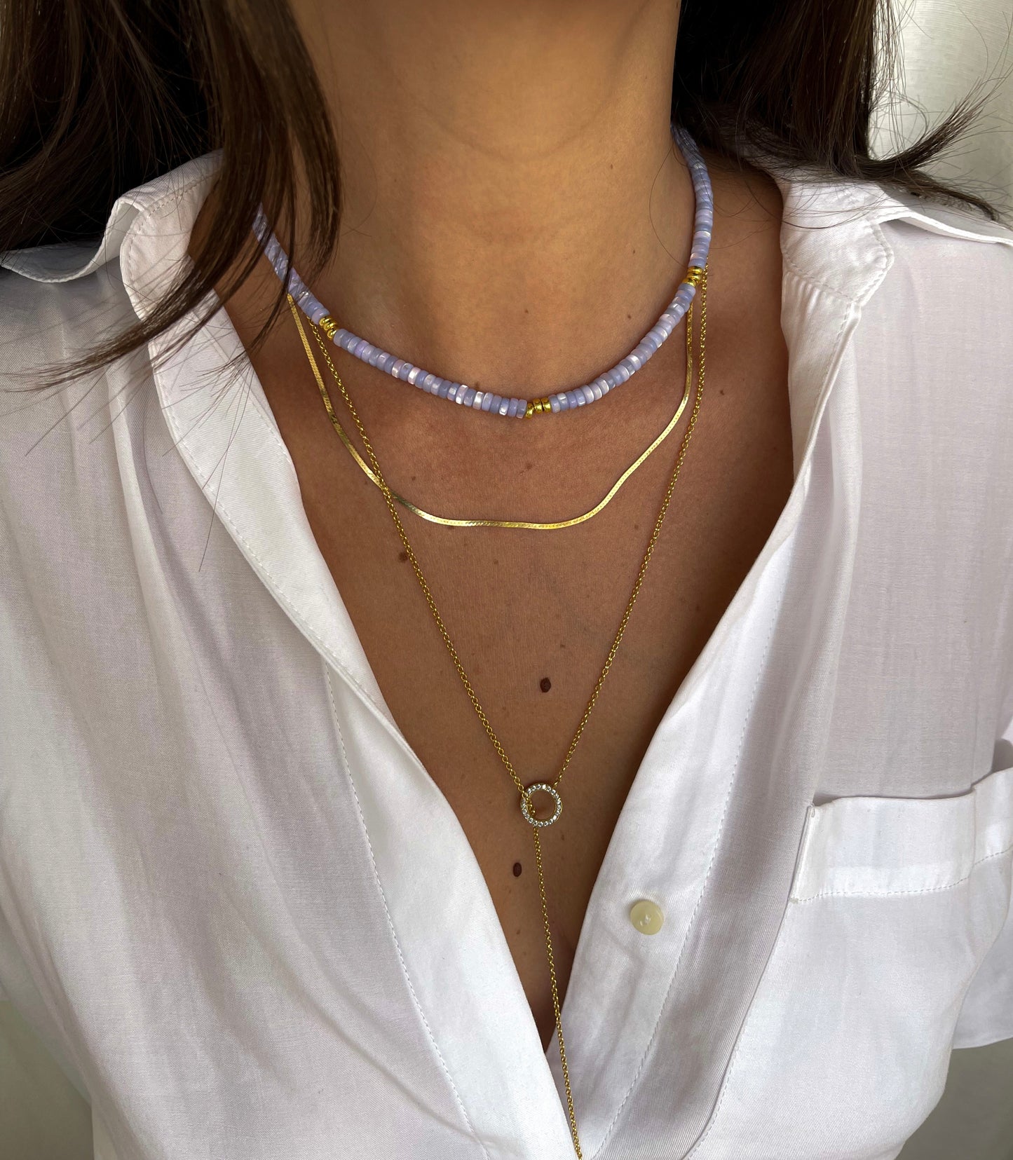 LILAC KELLY NECKLACE